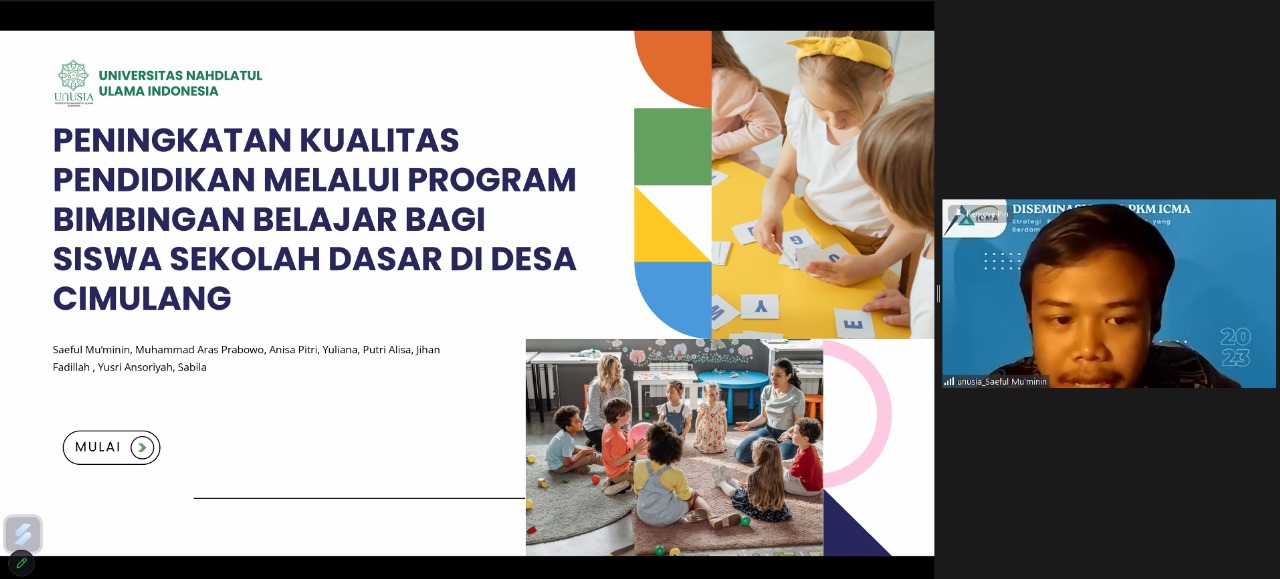 Mahasiswa Unusia Diseminasikan Hasil Penelitian PKM di Tingkat Nasional