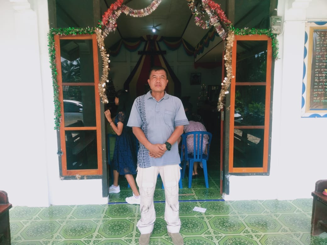 Pastikan Ibadah Natal di Desa Pasar Ketahun Berjalan Aman, Polisi Lakukan Patroli dan Pengamanan
