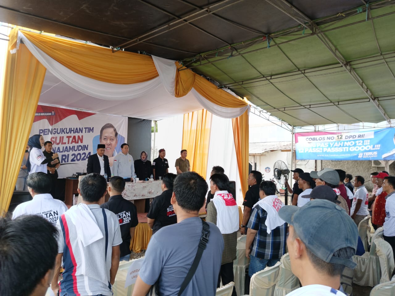 Optimis, Sultan Target 250 Ribu Suara