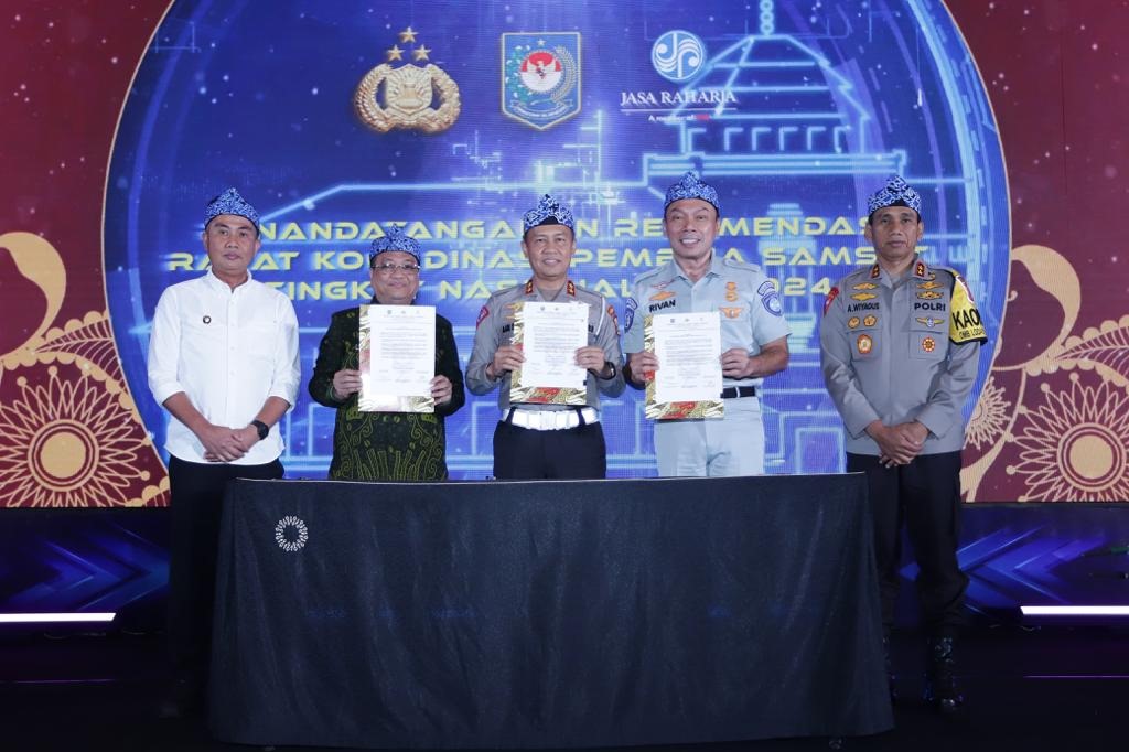 Rakornas, Tim Pembina Samsat Nasional Bahas Optimalisasi Digitalisasi Samsat dan Implementasi Aturan Penghapusan Data Ranmor yang Tidak Melakukan Registrasi Ulang