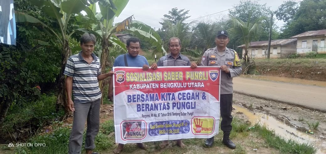 Cipta Kondisi, Polisi ini Gencar Melaksanakan  Sosialisasi Saber Pungli