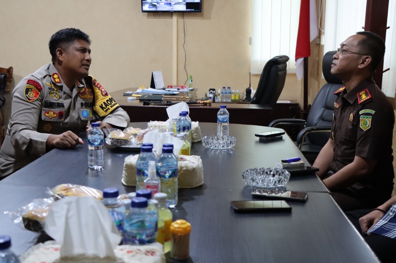 Sinergi Polri, Kapolres Bengkulu Utara Sambut Kunjungan Kajari