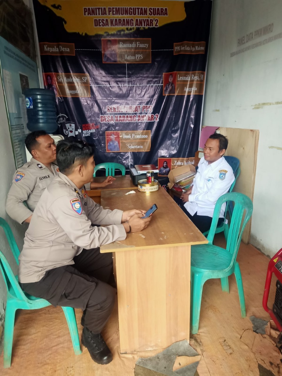 Subsatgas Preventif Sat Binmas Sambang Kamtibmas ke PPS Desa Karang Anyar 2