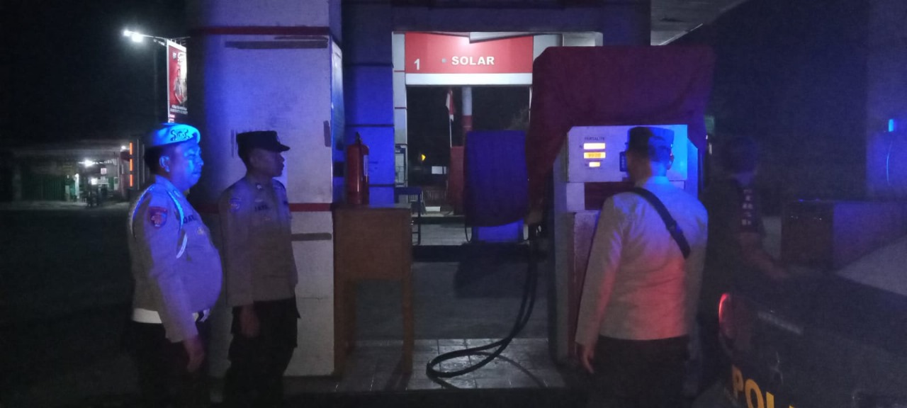 Polsek Kaur Selatan Patroli KRYD dMenjaga Situasi Kamtibmas di Wilkum 