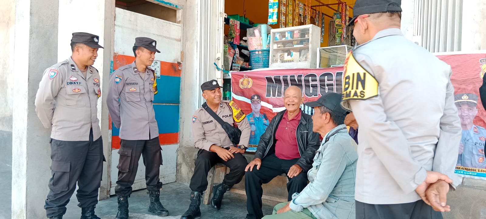 Tampung Aspirasi Warga, Polsek Curup Minggu Kasih di Kelurahan Talang Ulu 