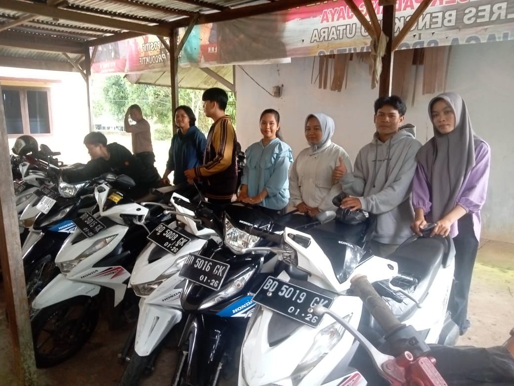 Polsek Padang Jaya Membuka Penitipan Kendaraan Bermotor Bagi Pemudik