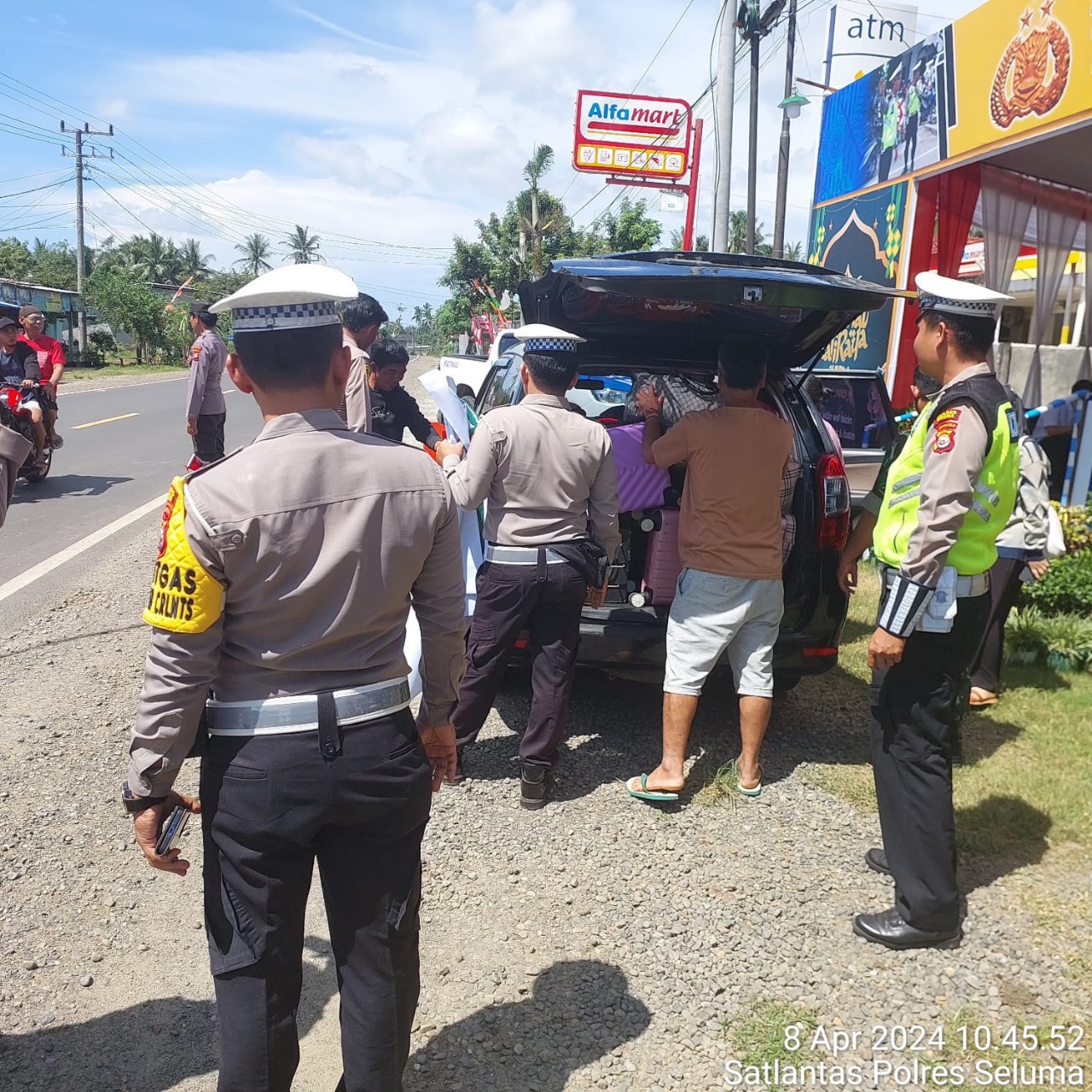 Polres Seluma Laksanakan Program Mudik Gratis Lebaran Tahun 2024 