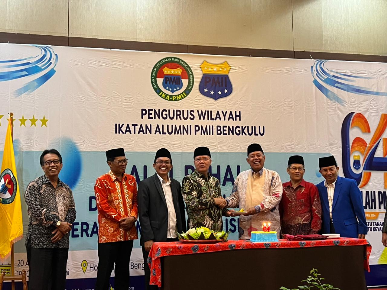 IKA PMII Bengkulu Gelar Halal Bihalal dan Harlah PMII Ke-64