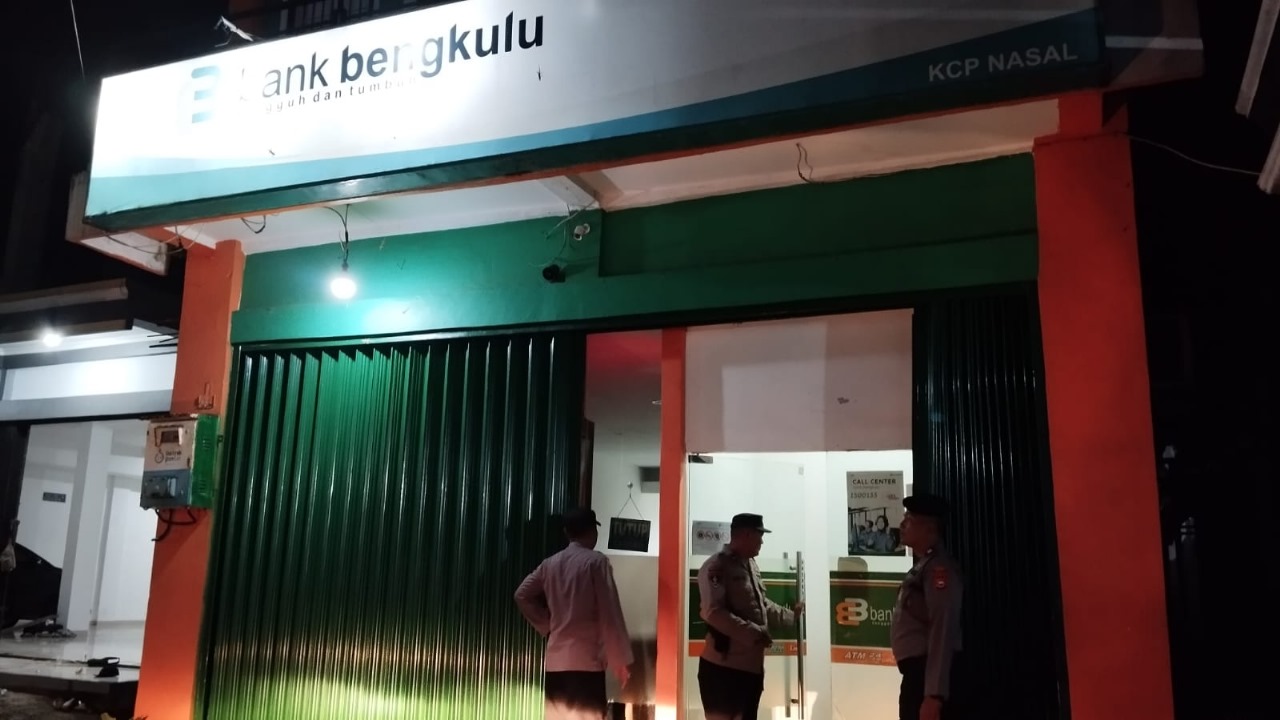 Patroli Objek Vital, Polsek Nasal Antisipasi Aksi Premanisme dan Tindak Pidana 3C 