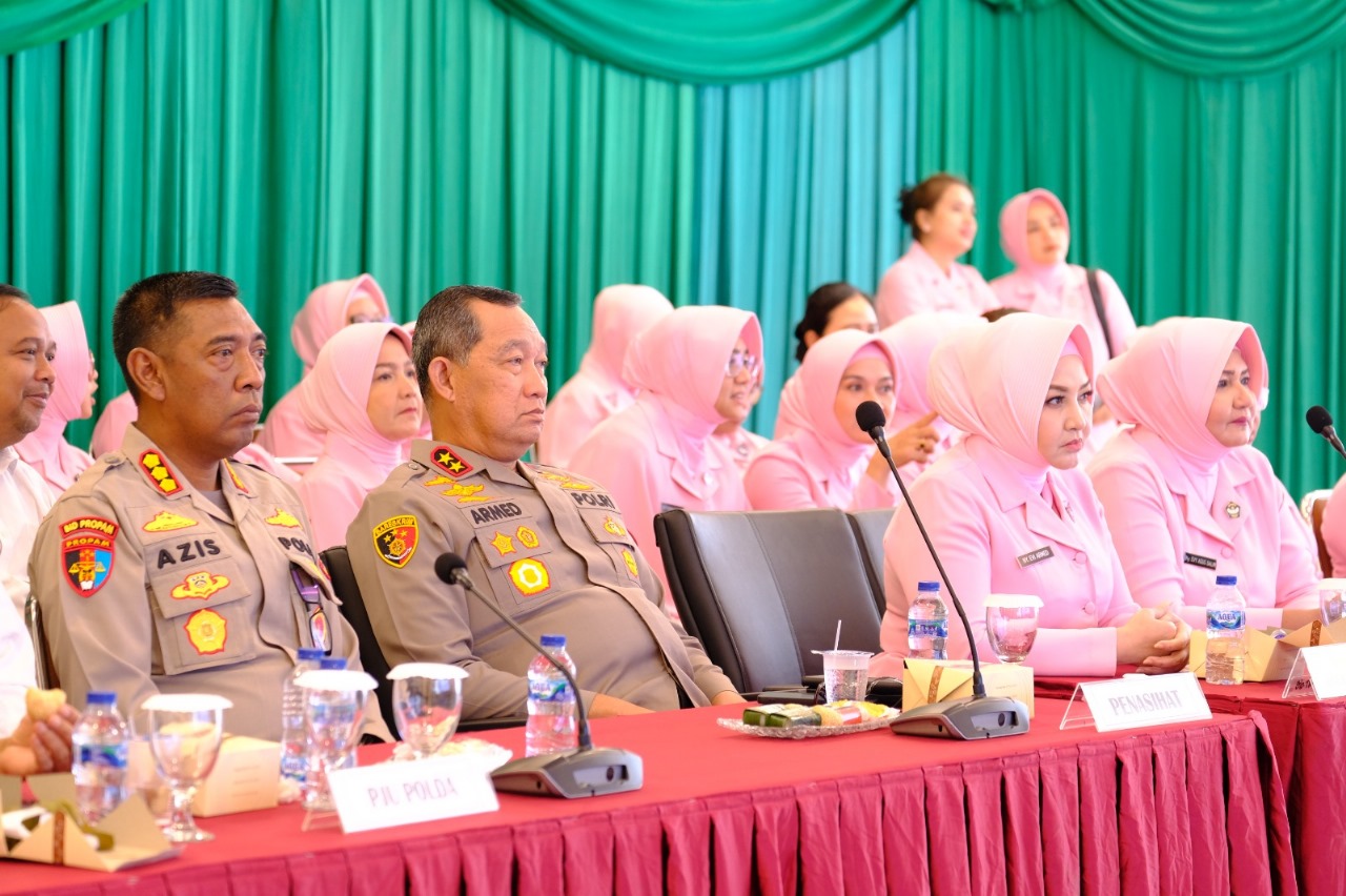 Kapolda Bengkulu dan Ketua YKB Daerah Bengkulu Hadiri Presmian Gedung Kemala Secara Daring 
