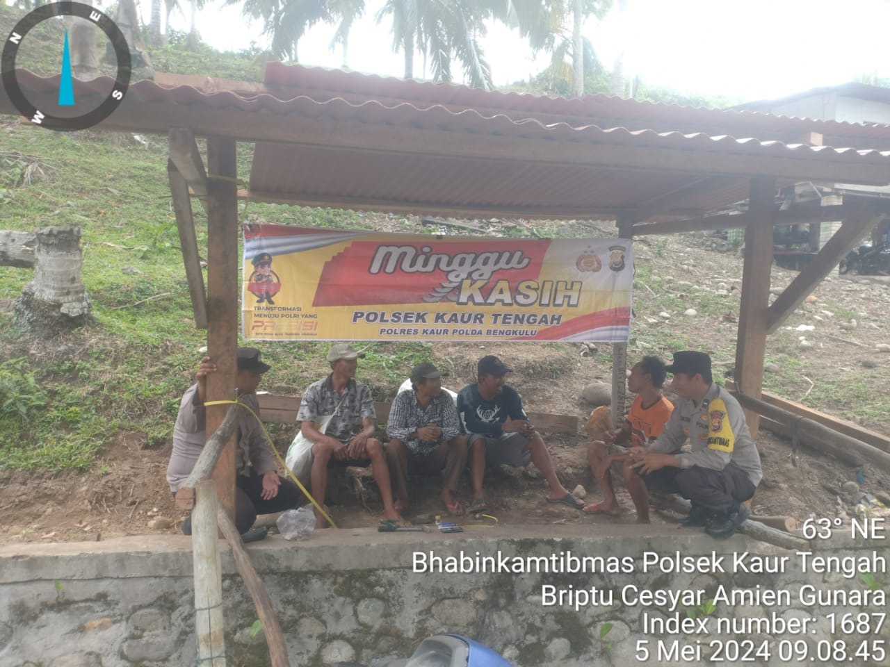 Minggu Kasih, Polsek Kaur Tengah Silaturrahmi dan Dialog bersama Warga Binaan