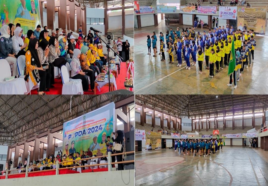 Pastikan Berjalan Aman dan Kondusif, Polresta Bengkulu Lakukan Pengamanan Penutupan POPDA Tahun 2024