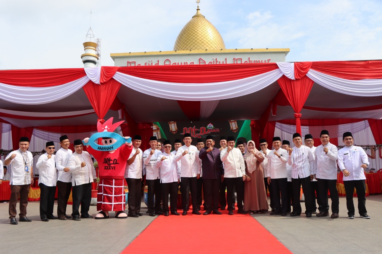 Hadiri Launching Pembukaan MTQ Ke XXXVI Tahun 2024 Kapolres Bengkulu Utara Jamin Keamanan Saat Pelaksanaan Kegiatan