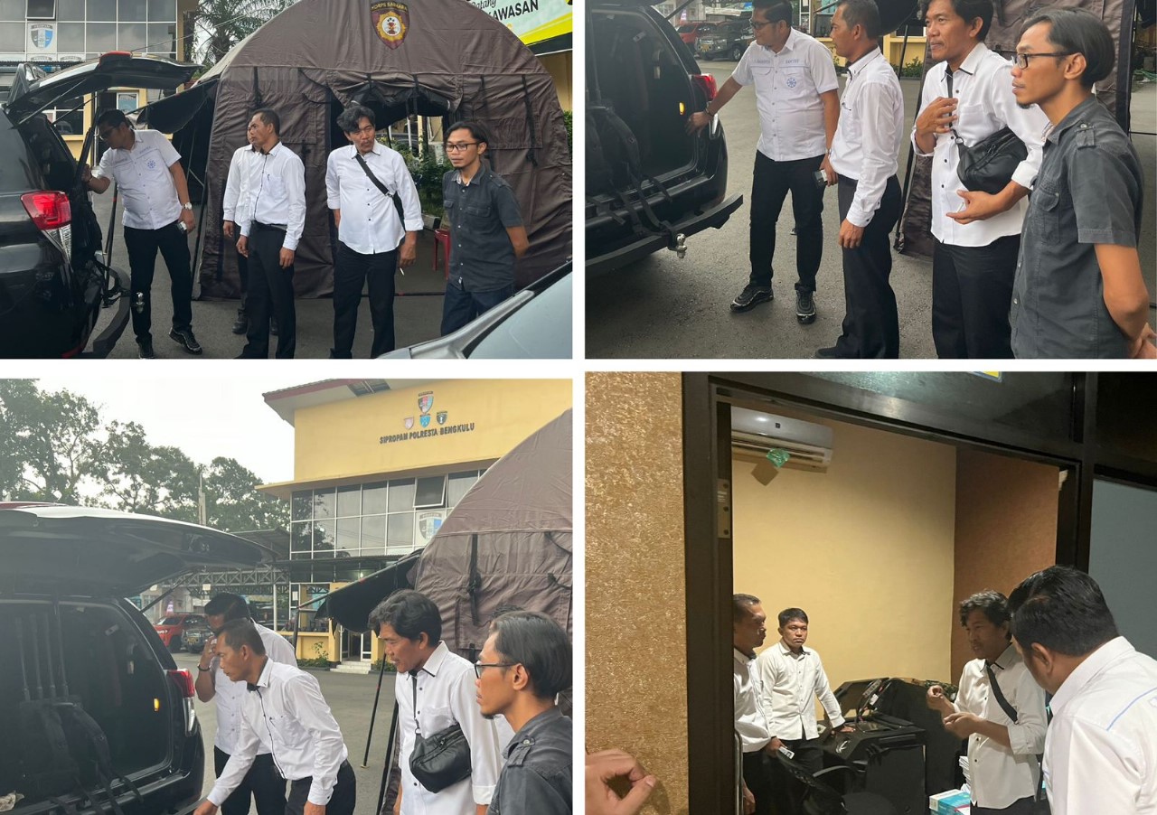 Satintelkam Polresta Bengkulu Lakukan Monev dan Pengecekan Alsus Tahun Anggaran 2024
