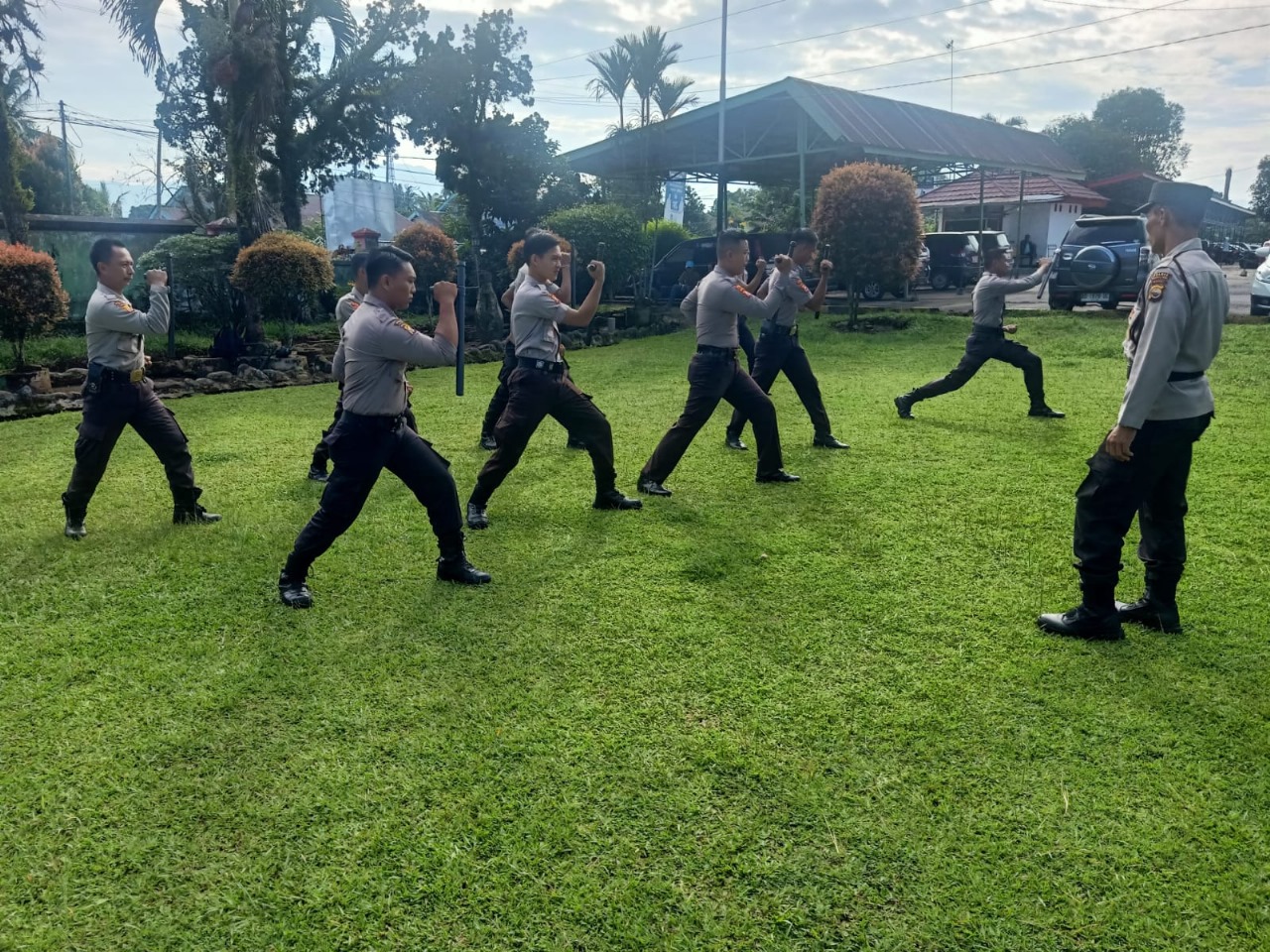 Sat Binmas Polres Bengkulu Utara Lakukan Pembinaan Terhadap Satpam RSUD Bengkulu Utara