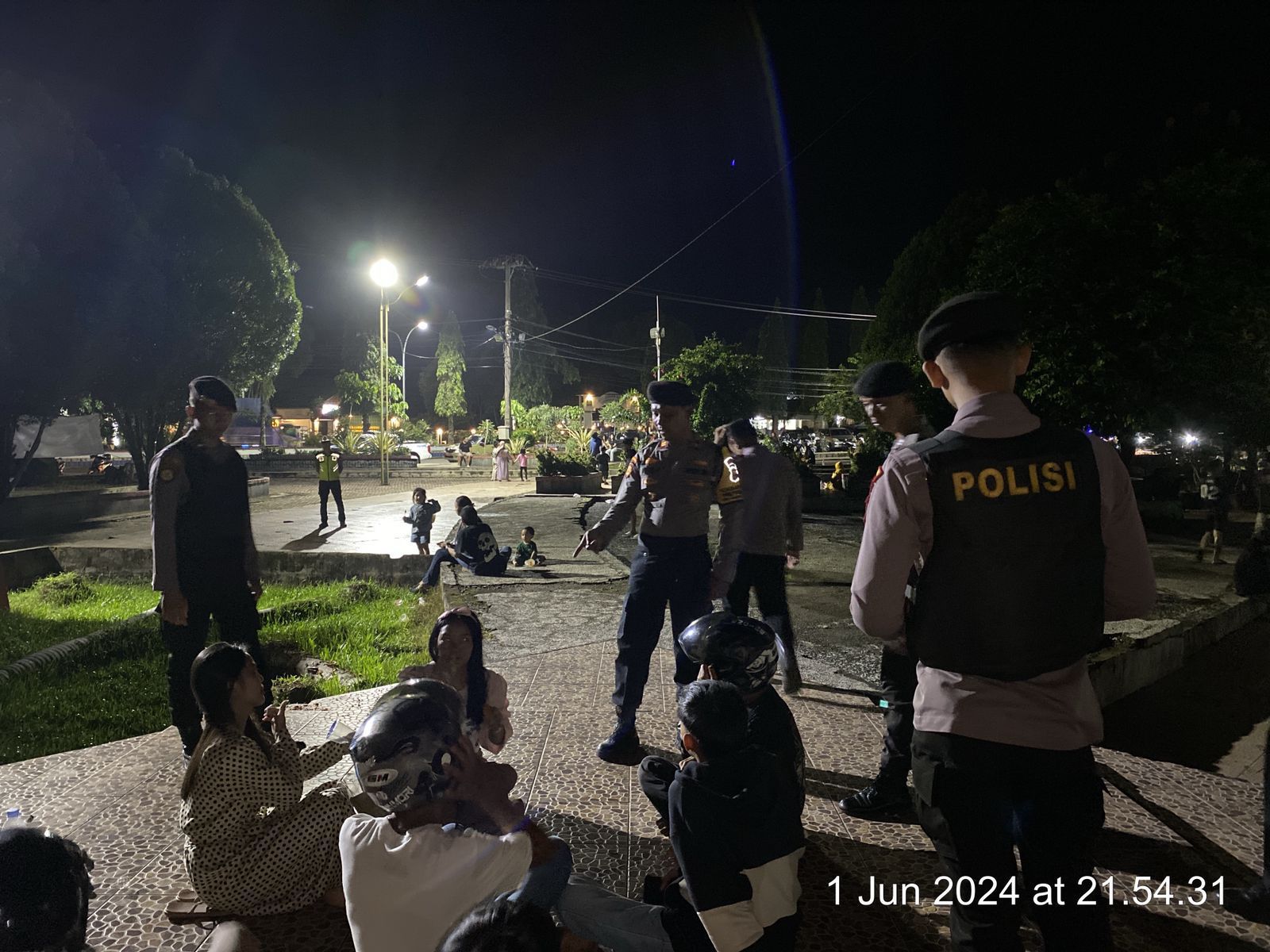 Jelang MTQ ke XXXVI, Polres Bengkulu Utara dan Polsek Jajaran Laksanakan Blue Sky Patrol