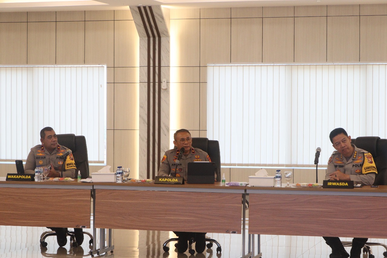 Kapolda Bengkulu Beri Arahan Perdana, Ada Tiga Poin Penekanan