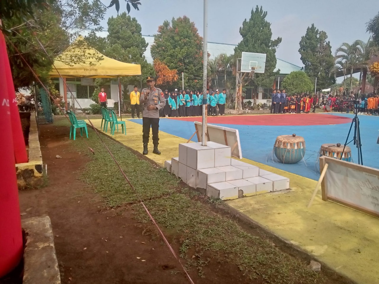 Kapolsek Padang Jaya Hadiri Pembukaan Perlombaan Dalam Rangka HUT RI Ke-79