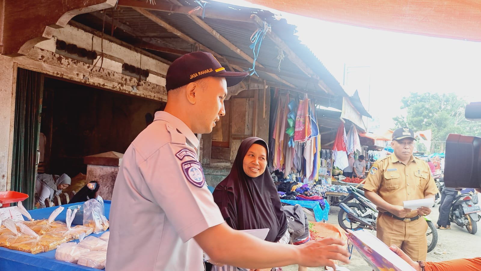 Grebek Pajak, Jasa Raharja Bengkulu Sosialisasi Pemutihan Pajak Kendaraan Bermotor kepada Masyarakat Kab. Kepahiang