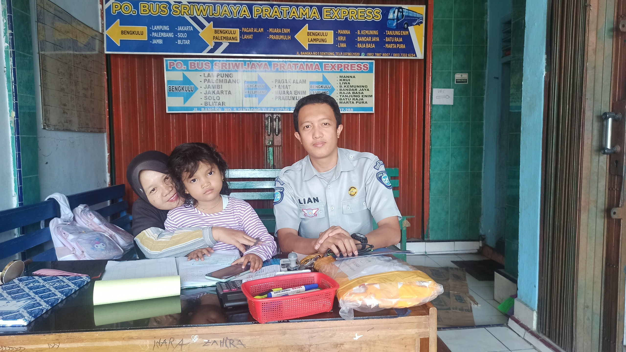 Jasa Raharja Kunjungan Ke PO Sriwijaya Pratama Expres Dalam Kegiatan Costumer Relationship Management (CRM)