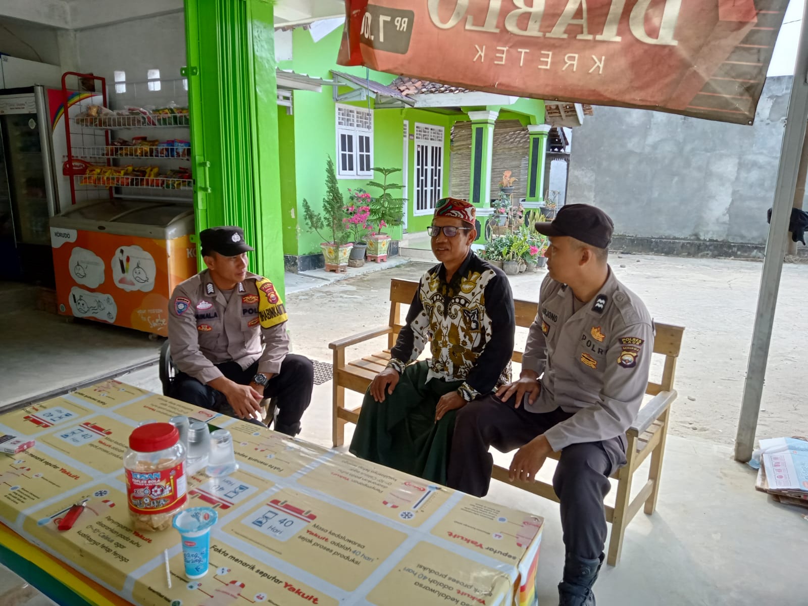 Sambang Tokoh Masyarakat, Polsek Maje Harapkan Kerjasama Untuk Jaga kamtibmas