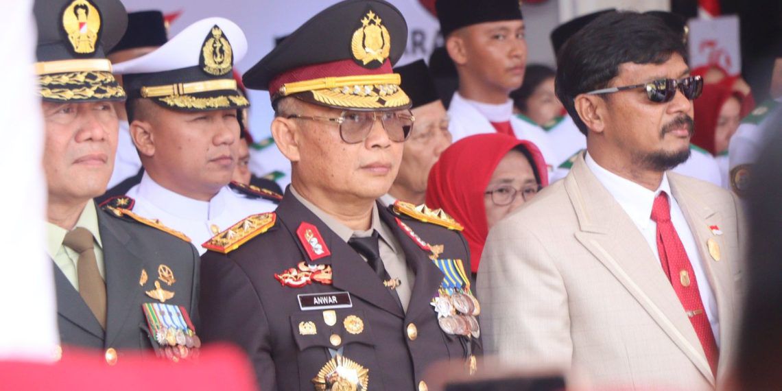 HUT Kemerdekaan Republik Indonesia Ke-79, Kapolda Bengkulu Ikuti Upacara Detik-detik Proklamasi di Balai Semarak