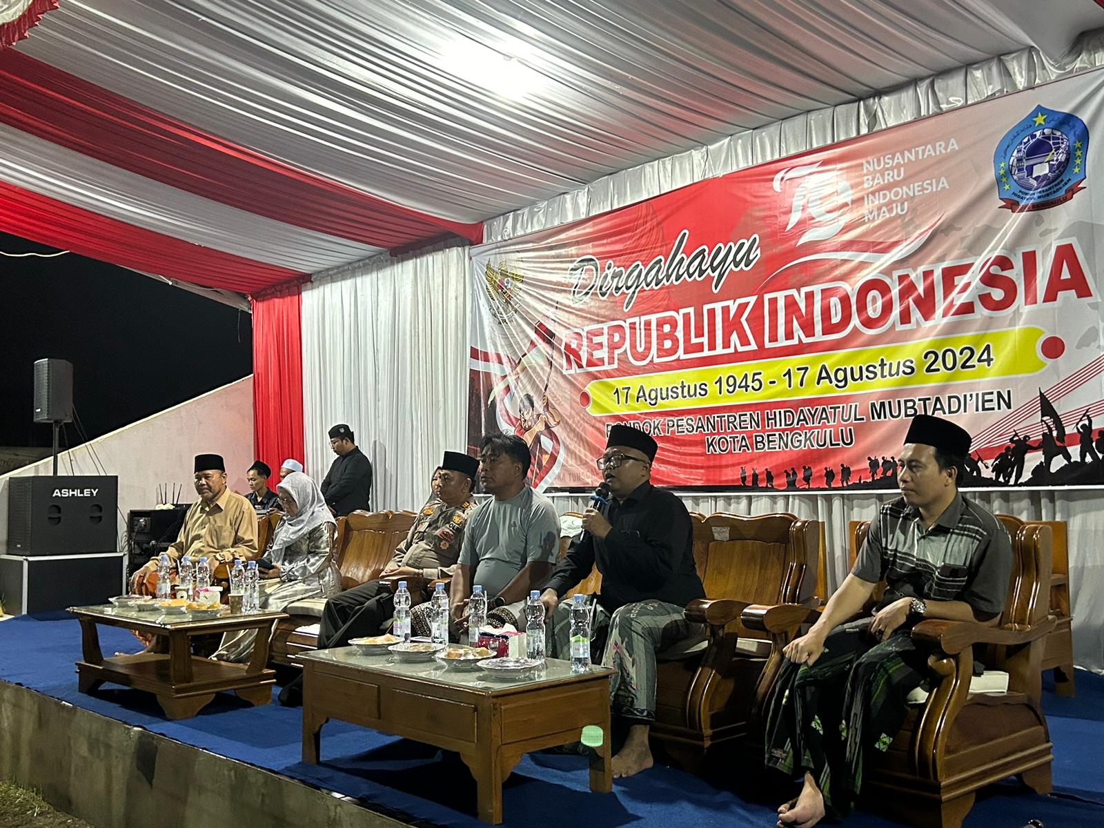 Kasatgaswil Bengkulu Densus 88 Hadiri Peringatan HUT RI di Ponpes Hidayatul Mubtadi'in