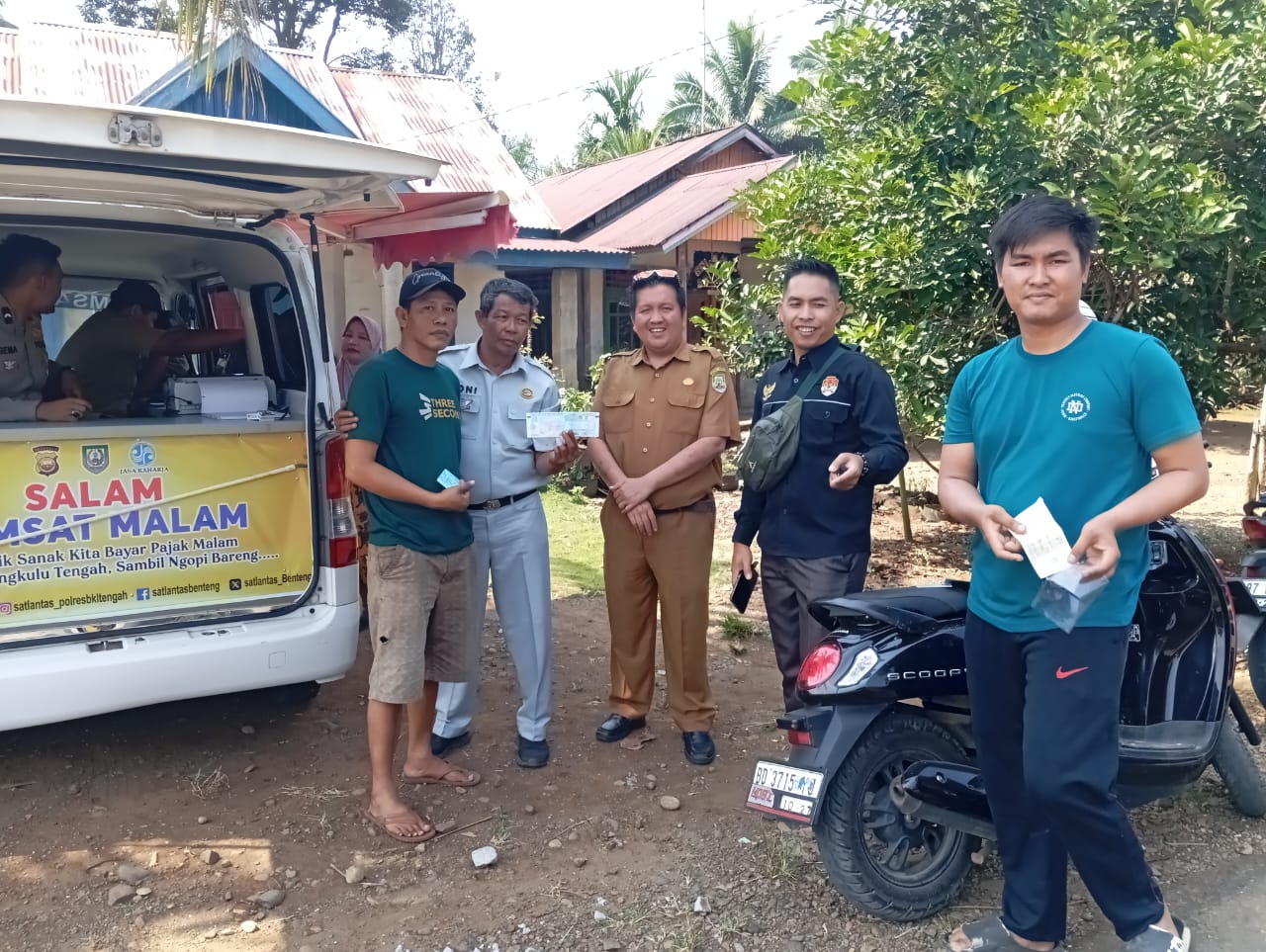Tim Pembina Samsat Bengkulu Tengah Optimalisasi Pendapatan Dengan Samsat Keliling