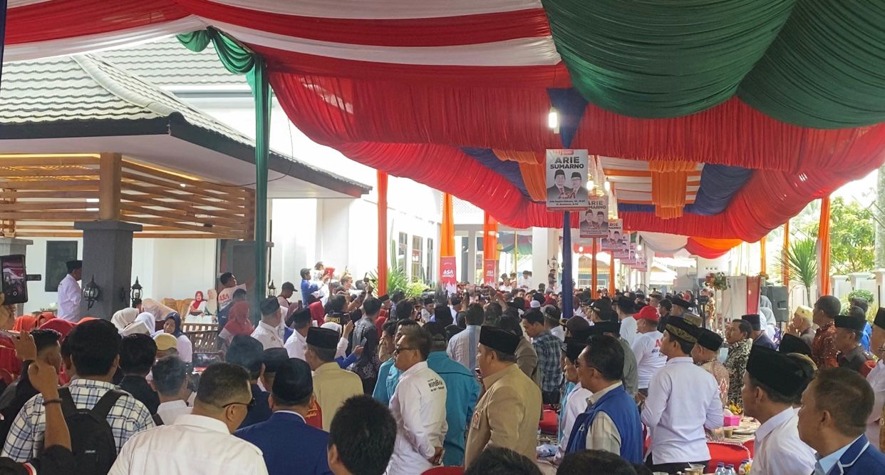 Deklarasi Pemenangan ASA Dibanjiri Ribuan Warga Bengkulu Utara