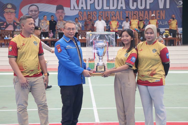 Kapolda Bengkulu Secara Resmi Buka Kapolda Cup VI SANS Turnamen Futsal