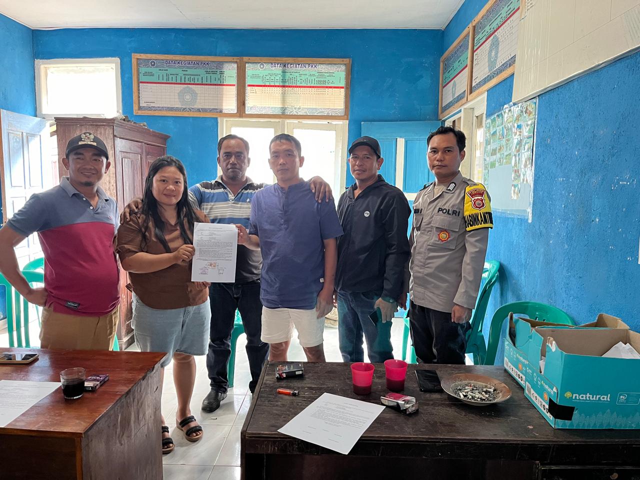 Problem Solving, Bhabinkamtibmas Polsek Lebong Utara Damaikan Perkara KDRT