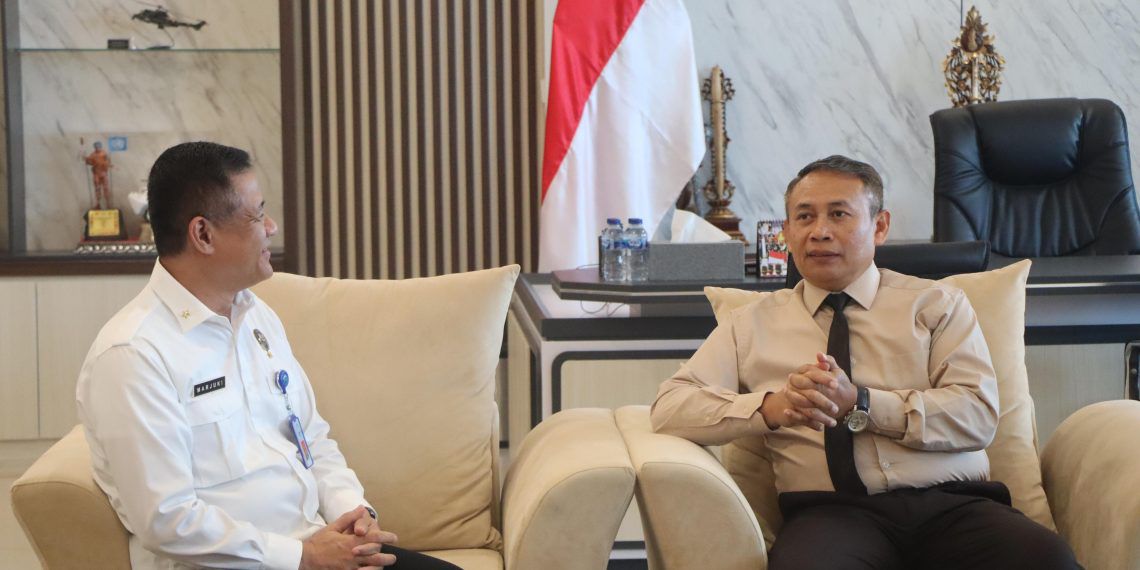 Kapolda Bengkulu Terima Kunjungan Silahturahmi Kepala BNN Provinsi Bengkulu