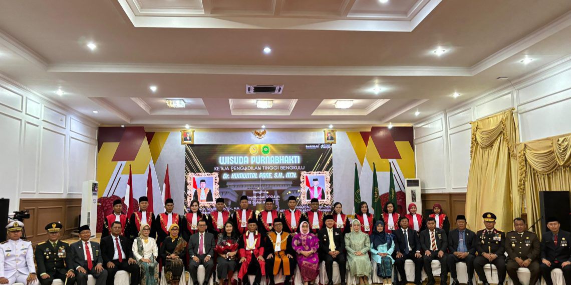 Kapolda Bengkulu Hadiri Wisuda Purnabakti Ketua Pengadilan Tinggi Bengkulu