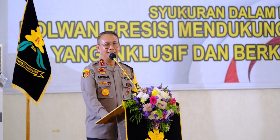 Kapolda Bengkulu Hadiri Syukuran Peringatan Hari Jadi ke-76 Polwan