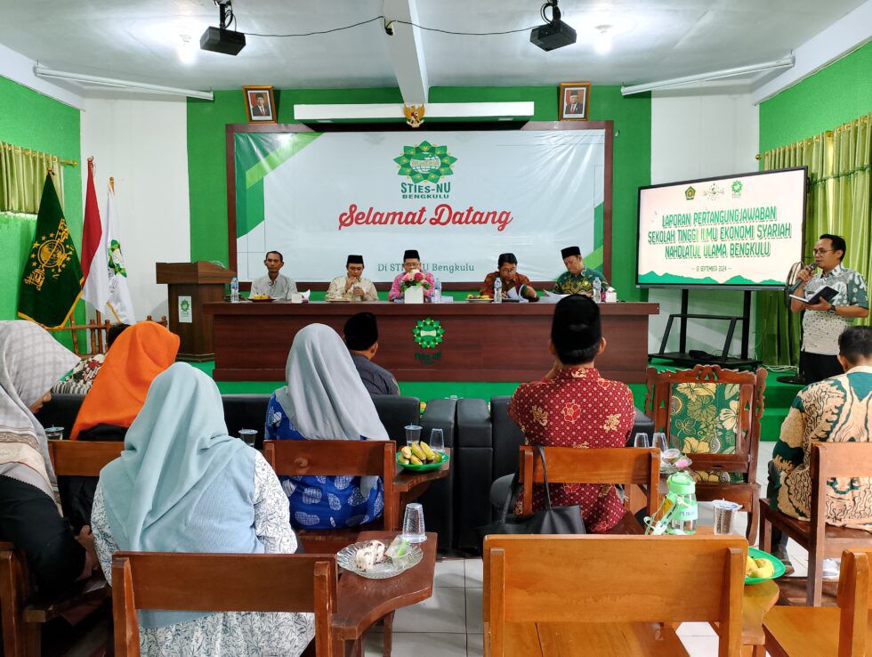 STIESNU Bengkulu Gelar Laporan Triwulan: DPH Tekankan Pentingnya Silaturahmi