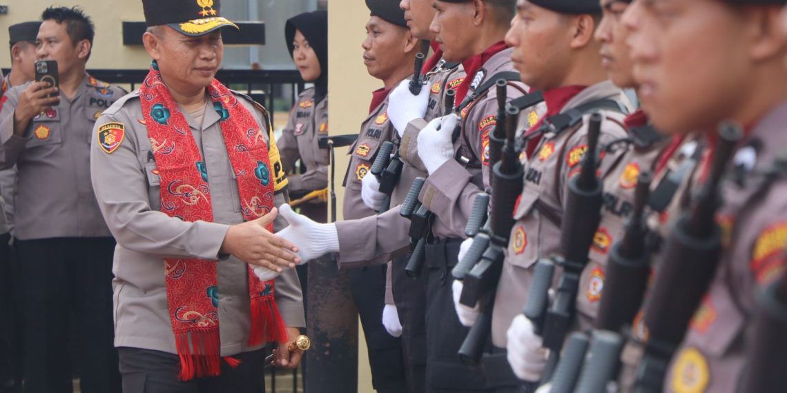 Kunjungi Polres Seluma, Kapolda Bengkulu Tekankan Netralitas Polri