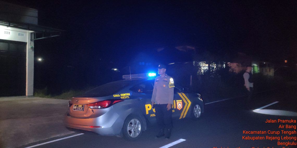 Polsek Selupu Rejang Lakukan Patroli Rutin Antisipasi Tindak Pidana