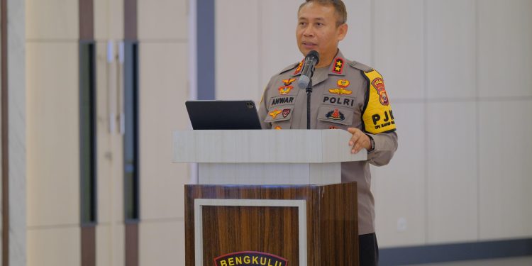 Kapolda Bengkulu Pimpin Pelaksanaan Gelar Operasional Triwulan II Tahun 2024