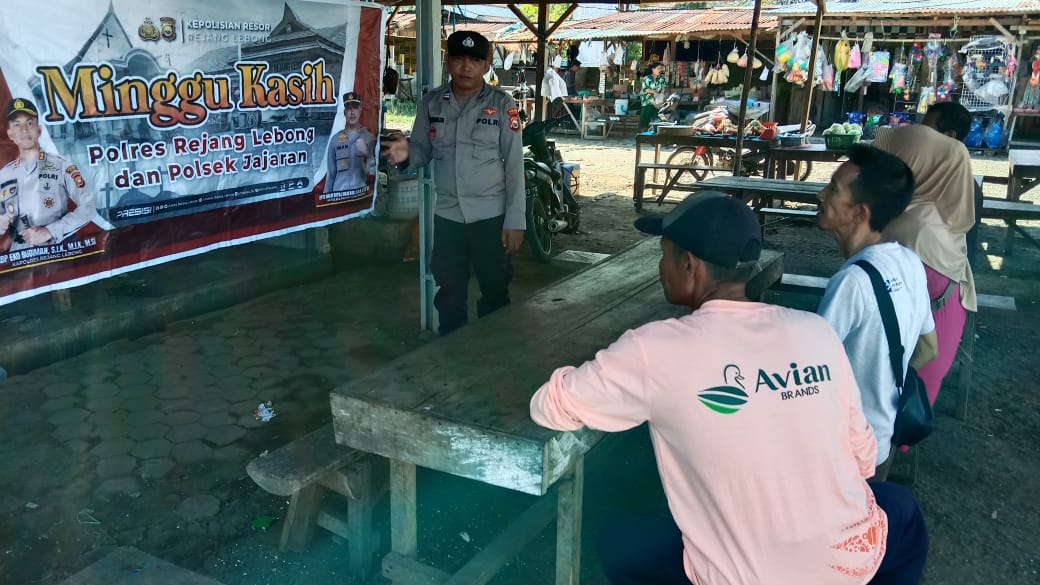 Polsek Padang Ulak Tanding Polres Rejang Lebong Polda Bengkulu Minggu Kasih Bersama Bhabinkamtibmas Polsek Padang Ulak Tanding