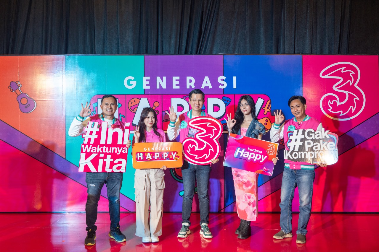 Tri Ajak Gen Z di Jambi Tingkatkan Kreativitas dan Potensi Diri Melalui Generasi Happy 2024