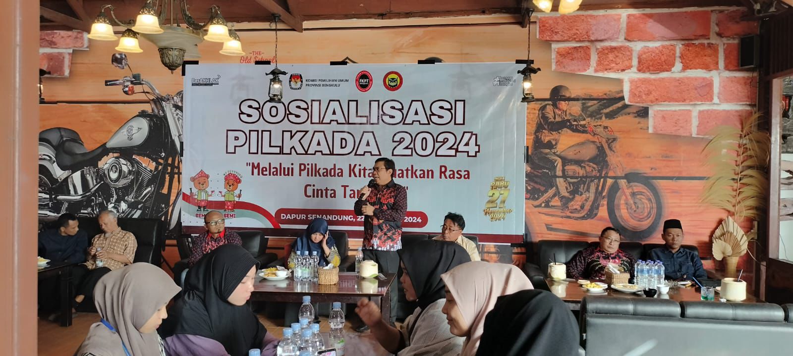 Sosialisasi Pilkada Sasar Eks Narapidana Teroris di Bengkulu