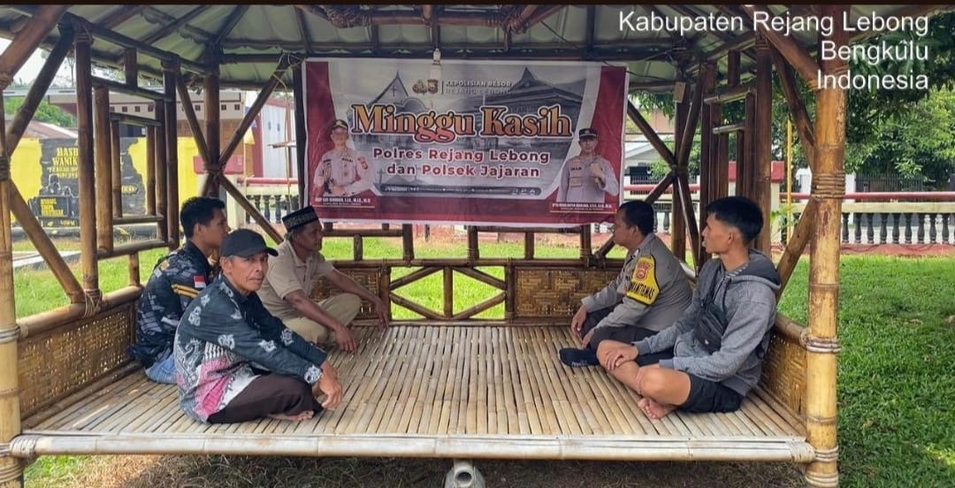 Polsek Padang Ulak Tanding Laksanakan Minggu Kasih dan Cooling System Jelang Pilkada