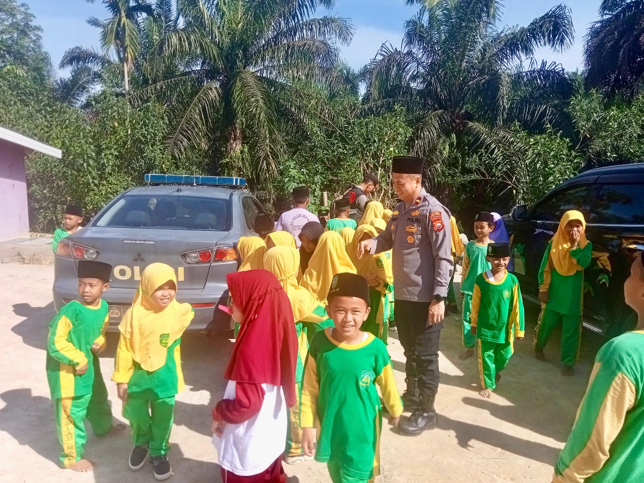 Melalui Polisi Goes to School, Polsek Sungai Rumbai Peringati Hari Sumpah Pemuda ke-96