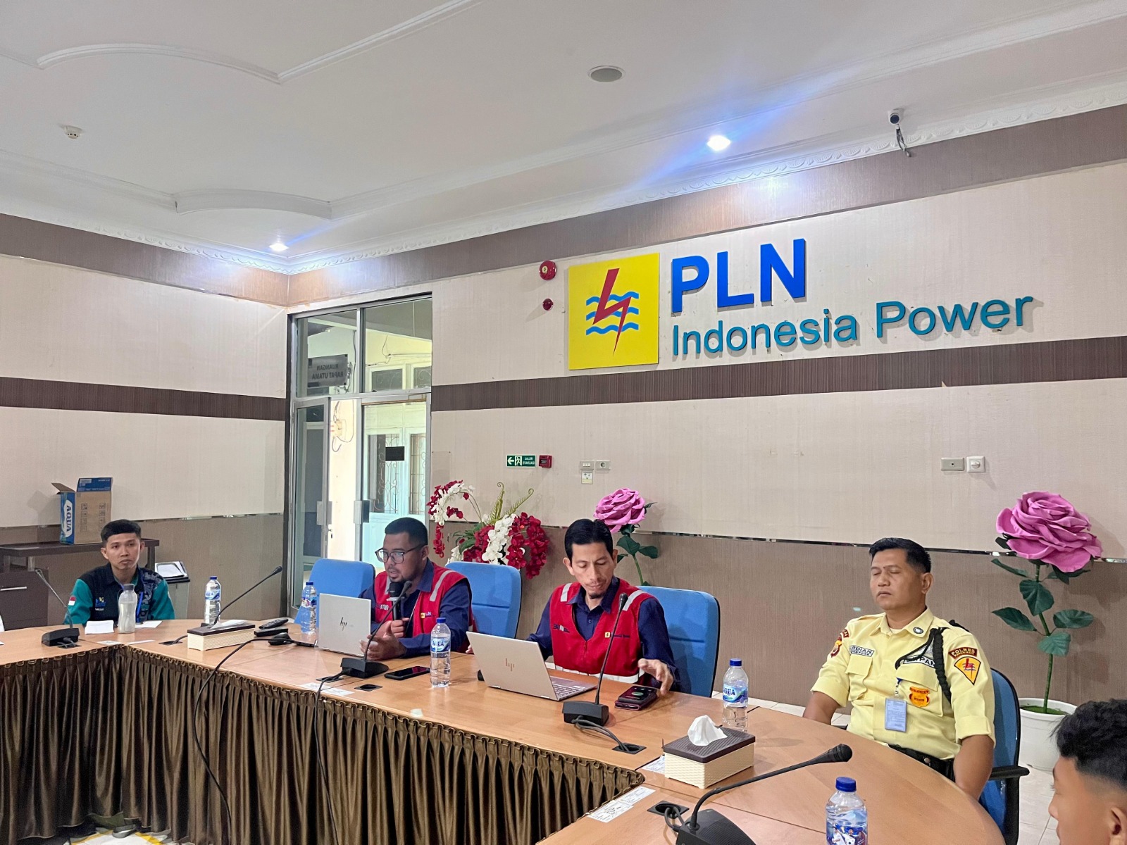 Penyampaian Materi oleh Tim K3 & KAM UBP Bengkulu