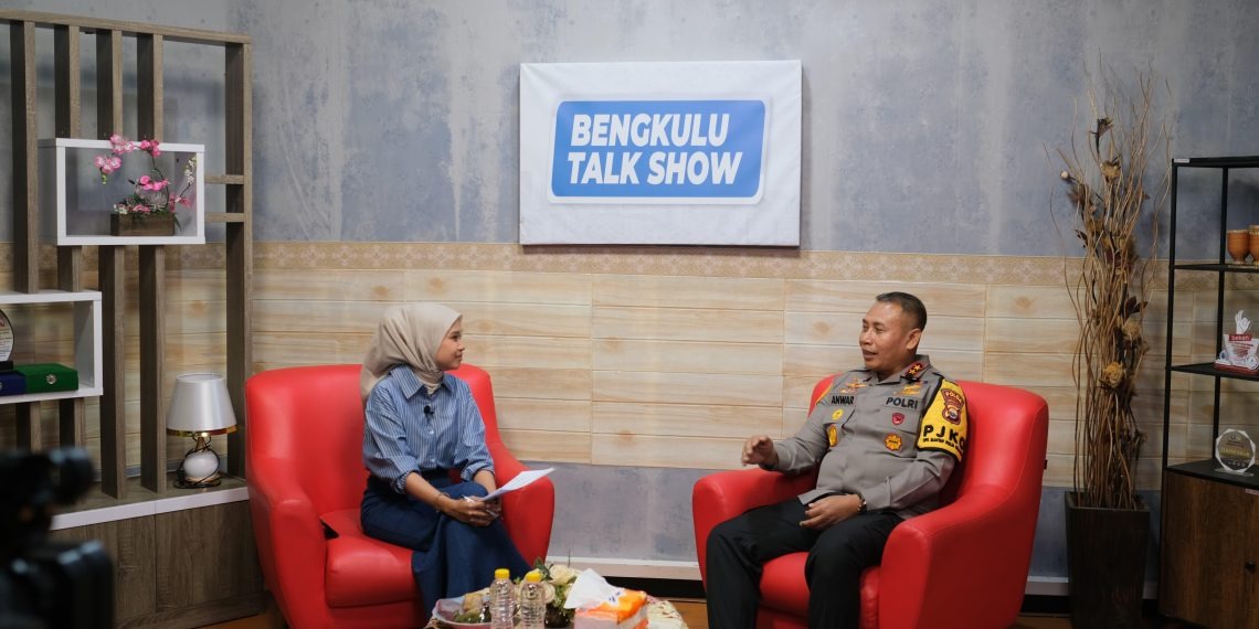 Wujudkan Pemilukada Damai, Kapolda Bengkulu Talkshow Di BE TV