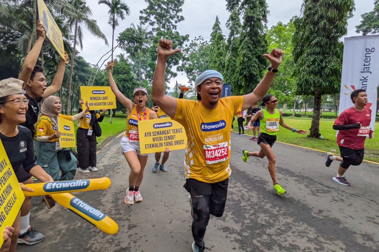 Etawalin Dukung Borobudur Marathon Untuk Inspirasi Gaya Hidup Sehat dan Nutrisi yang Tepat
