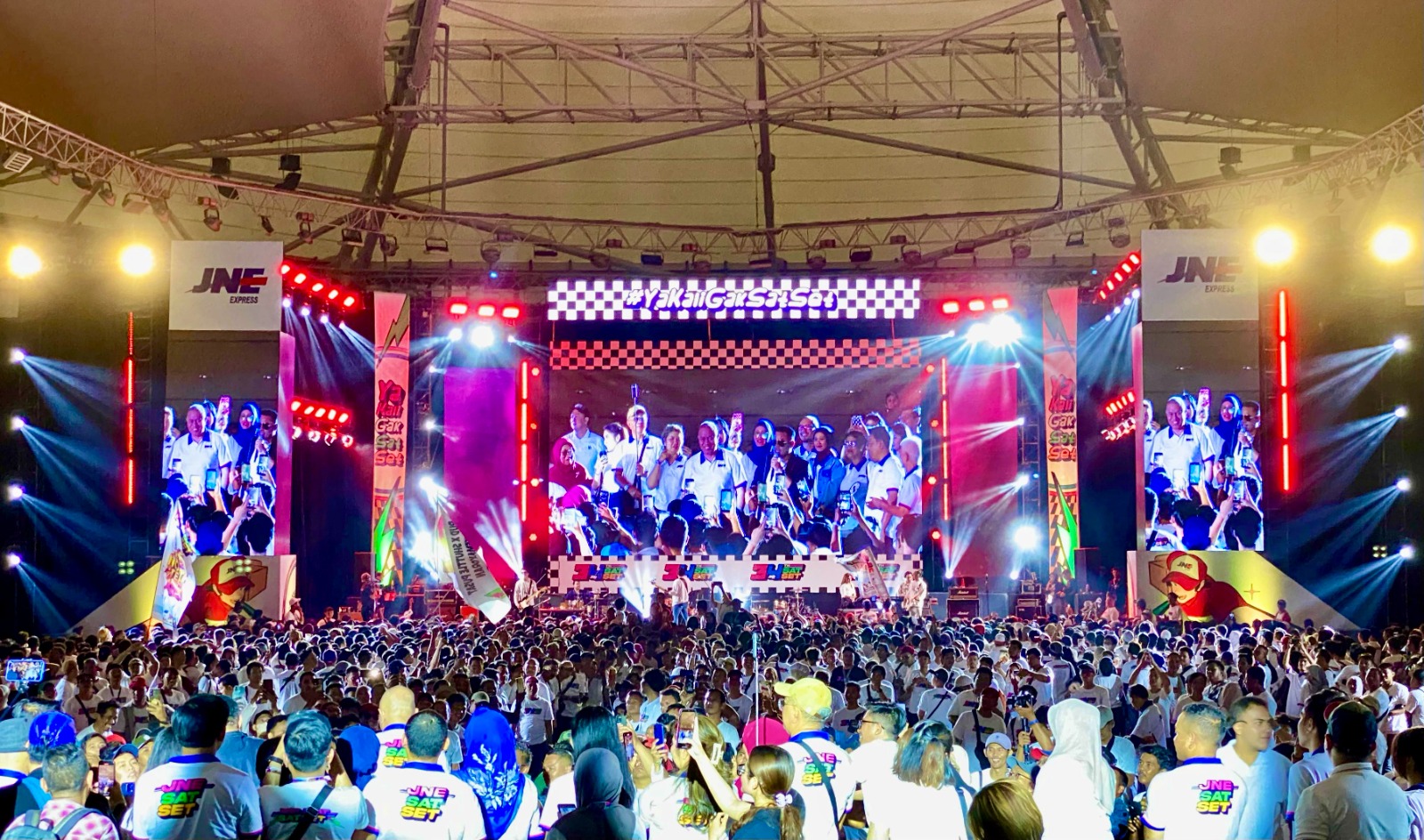 JNE Rayakan 34 Tahun dengan Semangat “Melesat Sat Set”