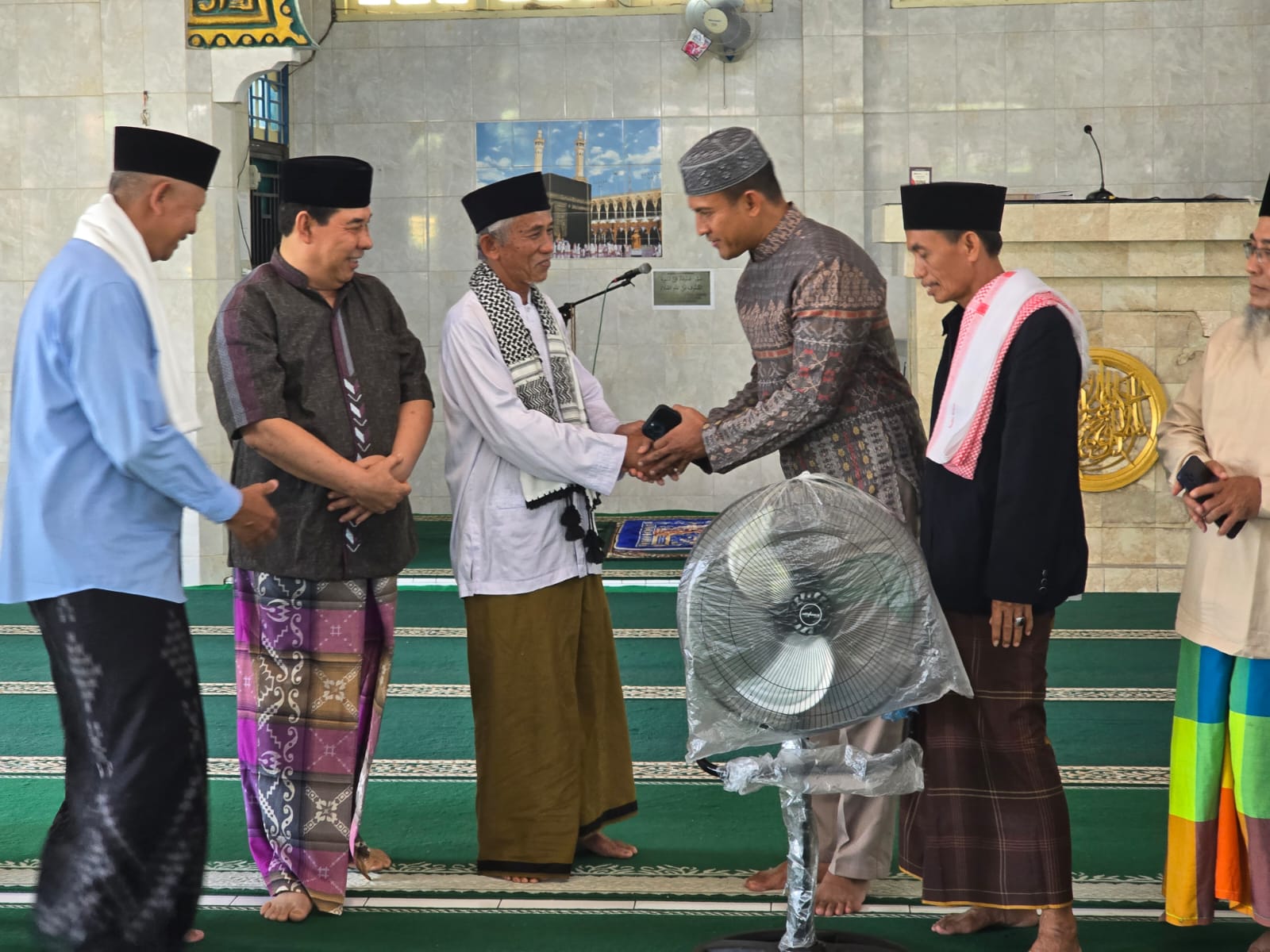 Kapolres Rejang Lebong Ajak Pengurus Masjid Al-Mujahidin Jaga Kamtibmas dan Bersama Atasi Isu Sosial