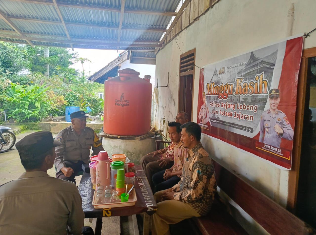 Polsek Sindang Dataran Gelar "Minggu Kasih" untuk Wujudkan Keamanan dan Kenyamanan Warga