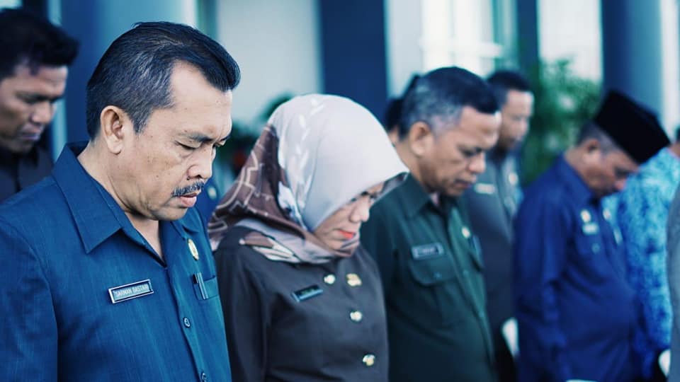 Upacara Hardiknas di Bengkulu Tengah